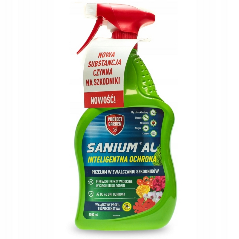 Sanium RTU AL 1000ml dlhodobo pôsobiaci insekticíd, bezpečný pre včely SBM